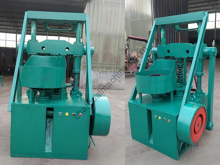 honeycomb coal briquette press machine with single inlet