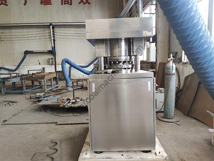 rotary charcoal press machine in manufacturing