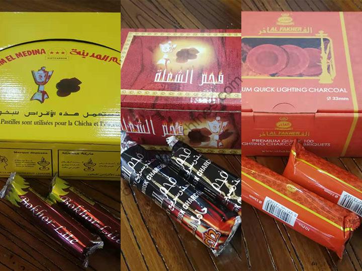 shisha hookah charcoal packaging