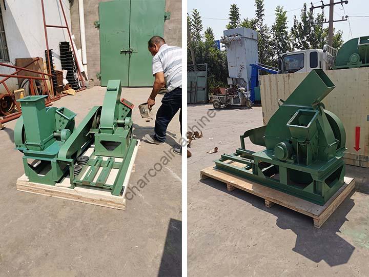 disc wood chippers for shipping