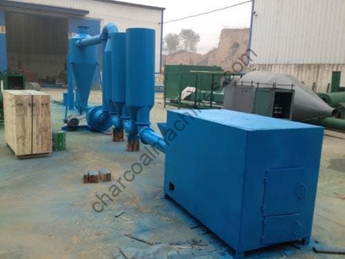 airflow dryer machine in charcoal machine factory