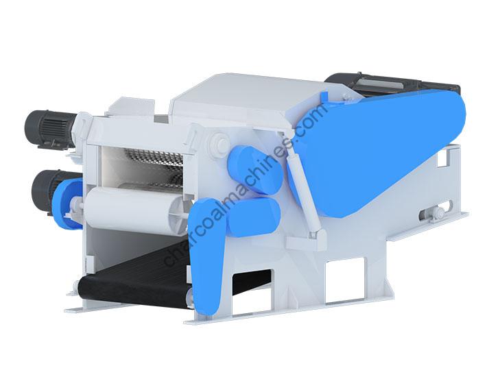 wood chipping machine design