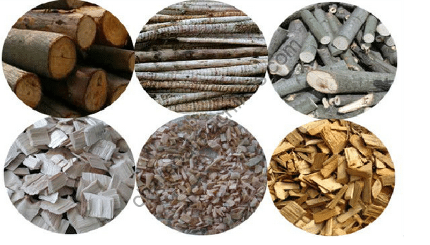 wood chips production