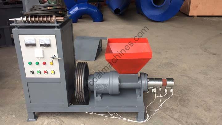 Tanzania order of the sawdust briquette machine