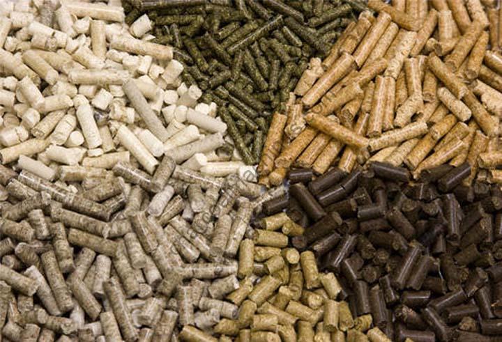 various pellets made by wood pelletizer