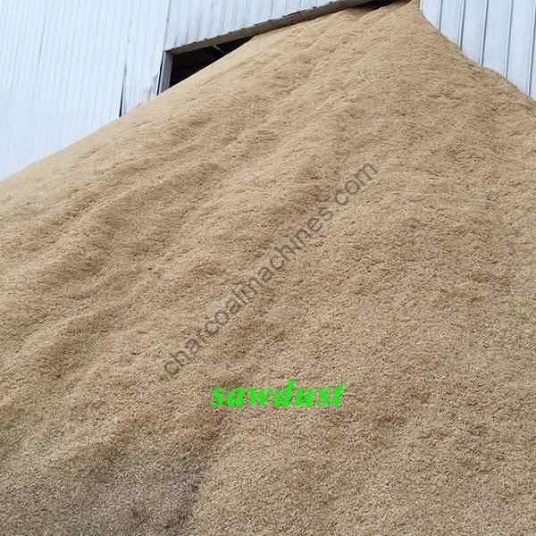 sawdust for making biomass briquettes