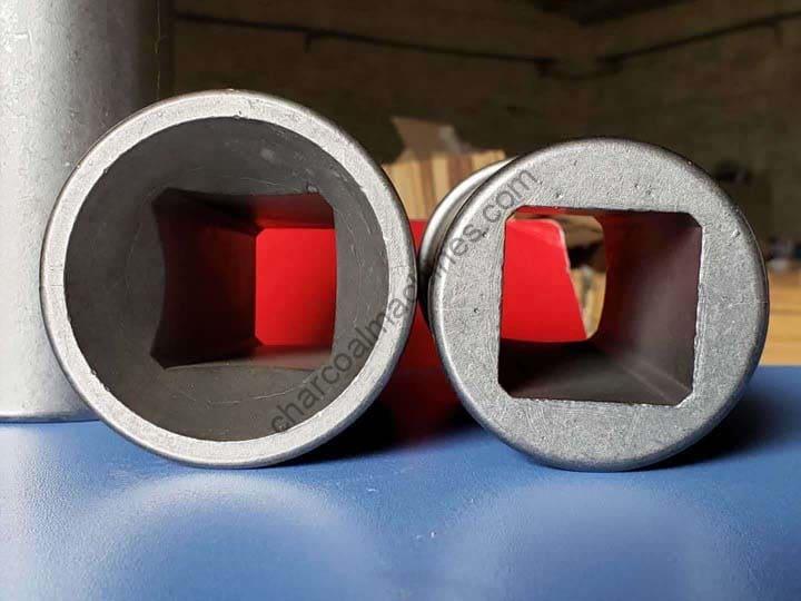 square shape mold for coal briquettes making