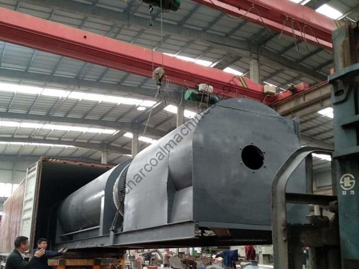 1000kg/h Carbonization Furnace Plant Was Shipped to Congo