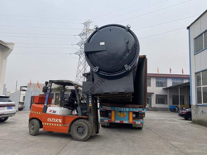 charcoal machine shippment in Shuliy factory