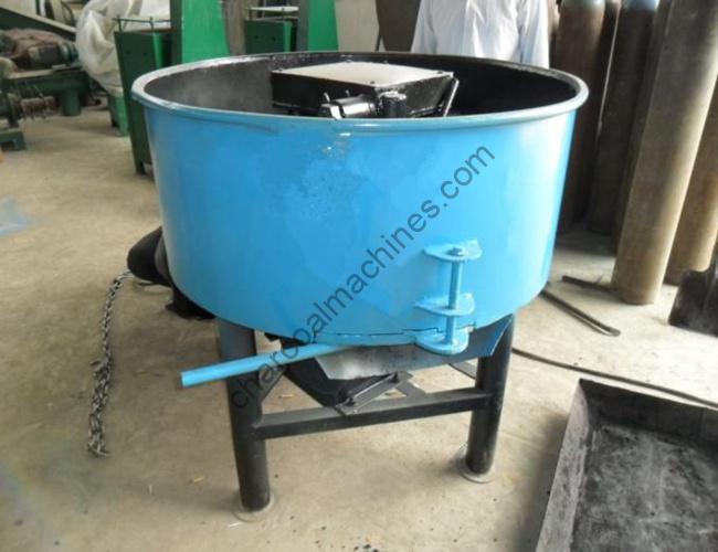 charcoal powder grinder & mixer