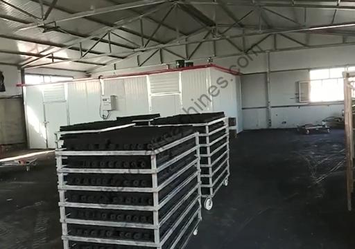 coal briquettes drying machine