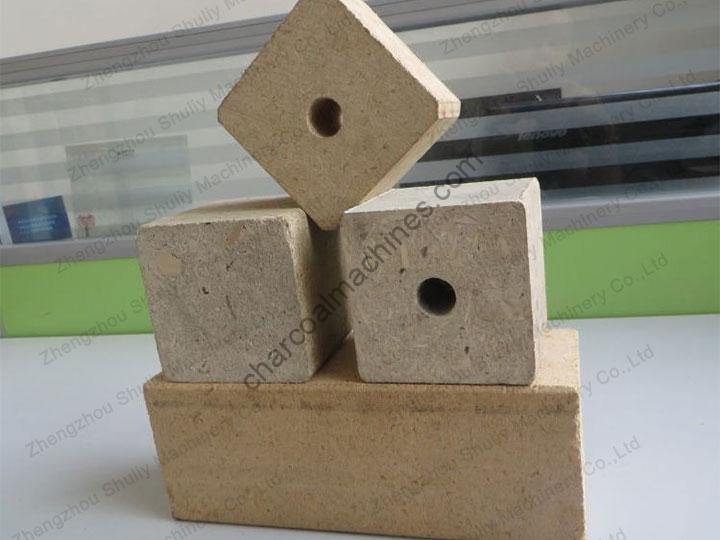 compressed pallet blocks