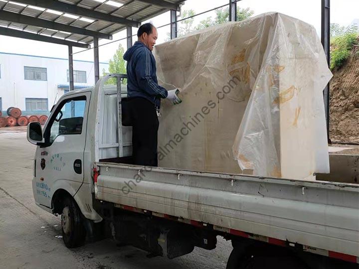 Shipping Of Biomass Sawdust Briquette Machine