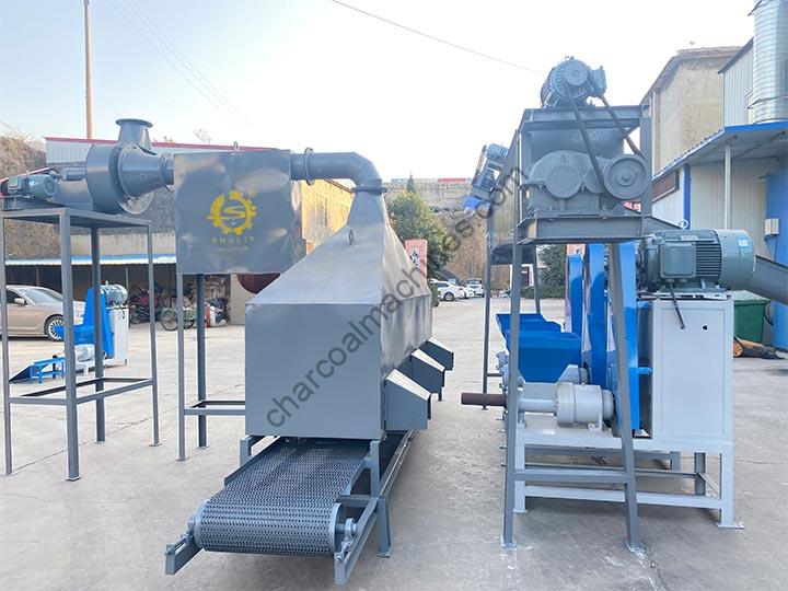 sawdust charcoal plant for Myanmar