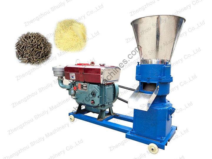 small feed pellet machine