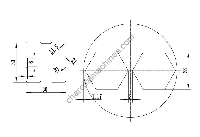 briquetting mold design