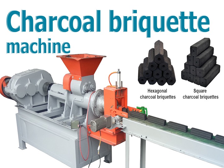 charcoal briquette extruder