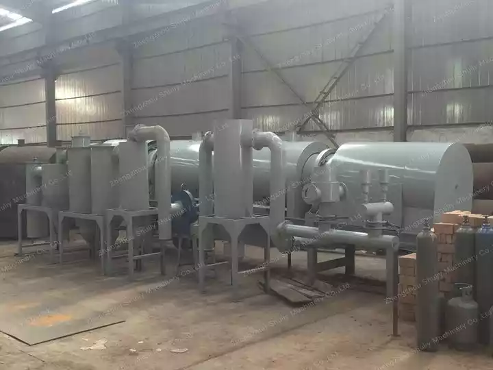 Shuliy charcoal making machines for sale