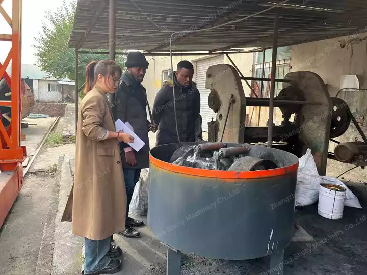 испытание машины для клиентов