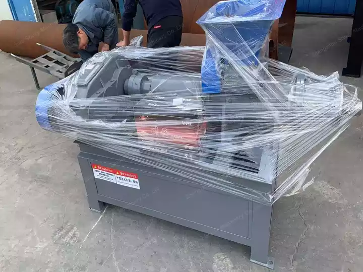 extrusor de carvão para o Senegal