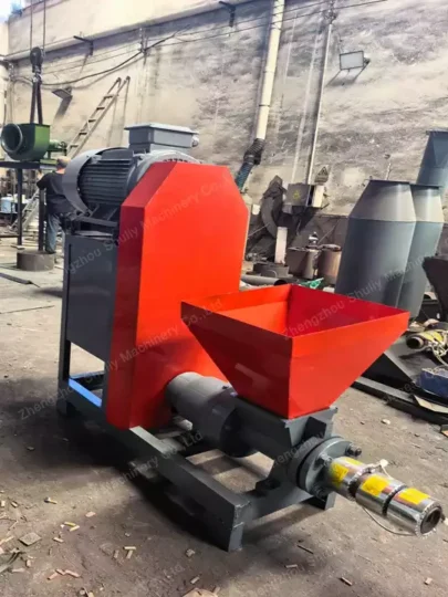 biomass fuel extruder