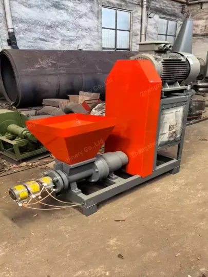 sawdust briquette extruder machine